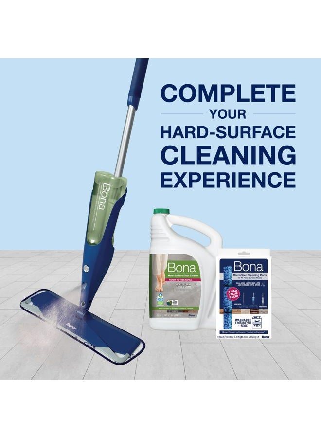 BONA Multi-Surface Floor Cleaner Refill - 96 fl oz - Unscented - Refill Spray Mops and Spray Bottles - Residue-Free Floor Cleaning Solution for Stone, Tile, Laminate, and Vinyl Floors - Image 5